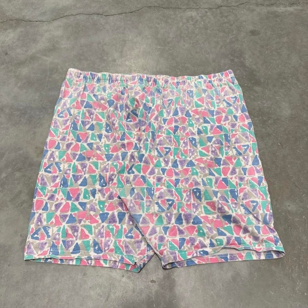 Vintage 90s y2k colorful biker shorts